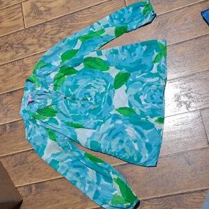 Lilly Pulitzer Elsa - Poolside Blue First Impressions sz xs